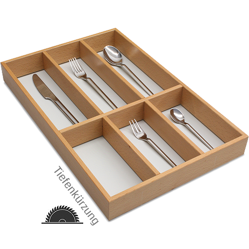 Maßanpassung für Baukastenelement.