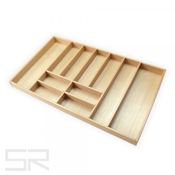 Besteckeinsatz K90 für gerade Zargen. Buche. Sofort lieferbar.