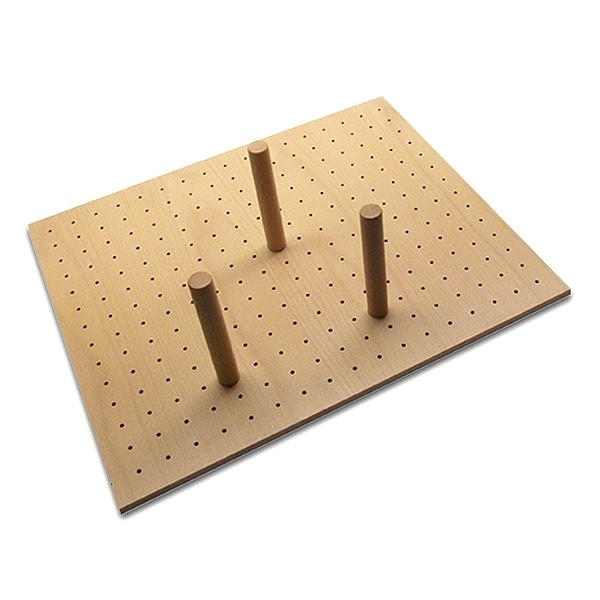 Lochplatte / Tellerhalter K40 Buche *Sonderanfertigung*