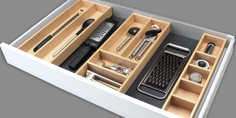 Besteckeinsätze aus Holz